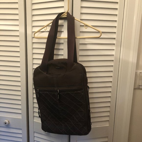 Columbia women vintage backpack in brown, converti main image 8